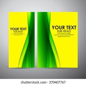 Abstract line. Graphic resources design template. Vector illustration