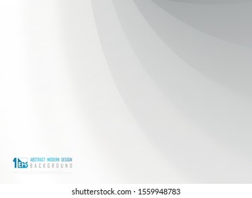 Abstract line gray and white template design background. Decorate for poster, artwork, template design, ad. illustration vector eps10