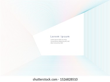 Abstract line holographic wave. Futuristic. Wonderful background in Holographic Foil. Modern surface design style. Packaging wrap paper. Banner, greetings card, poster 