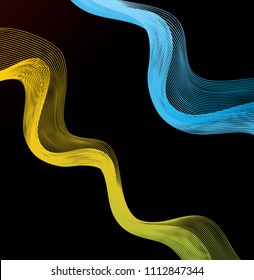 abstract line illustration
