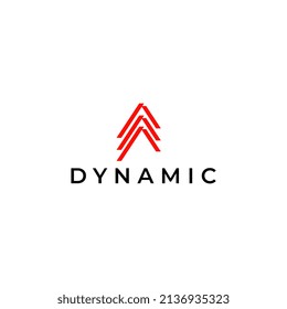 letra de línea abstracta un logotipo de línea