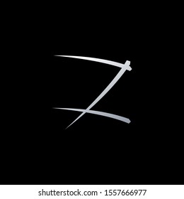 Abstract Line Letter Z logo icon. Creative design concept for initial or business identity.