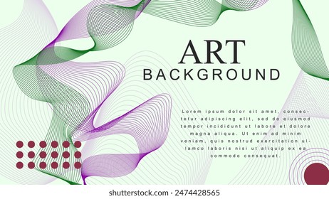 Abstract line liquid background. For banners, wallpapers, computers and design templates.