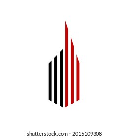 Abstract line logo suitable for big company