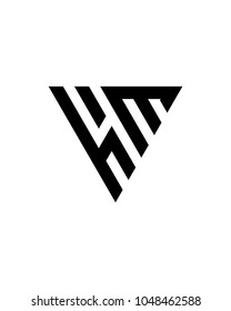 abstract line logo template