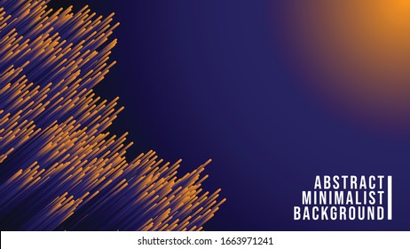 Abstract line minimalist background vector