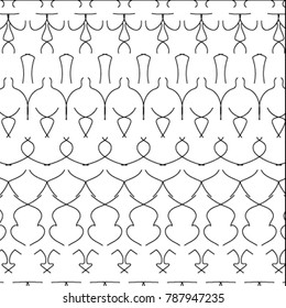 abstract line no shape pattern background in vector.