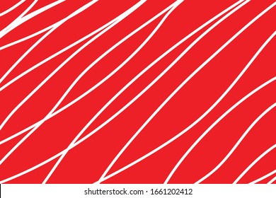abstract line on red background.
