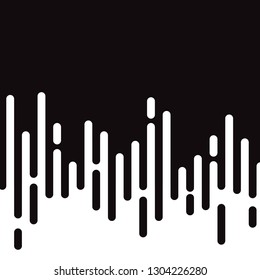 Abstract line on white background, vector. Trendy abstract line background for cover, wallpaper and banner. Modern backdrop for brochure, layout and flyer. Creative art concept, vector illustration