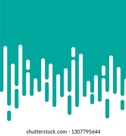 Abstract line on white background, vector. Trendy abstract line background for cover, wallpaper and banner. Modern backdrop for brochure, layout and flyer. Creative art concept, vector illustration