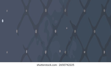 Abstract line pattern with aesthetic shapes and dark colors