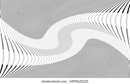 abstract line pattern art can be used background.