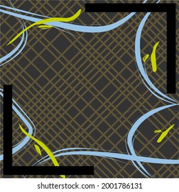 Abstract line pattern Backgrounds for textile scarves, blankets, pillows, napkins, headscarves and fabrics