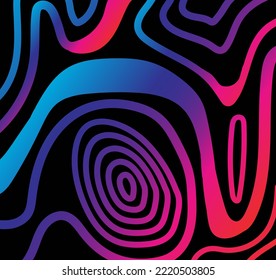 Abstract line pattern, bright colored, used as a background, fabric, wallpaper, banner.
