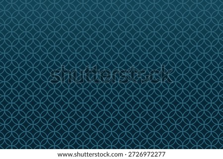 Abstract line pattern Islamic theme blue background