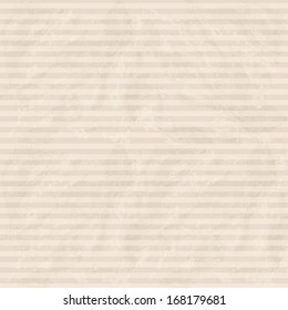 Abstract line pattern Old paper decor background. Faint vintage striped paper texture.