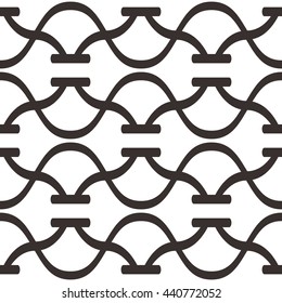 Abstract line pattern seamless background tile