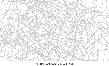 garabato de lápiz de línea abstracta. fondo de garabato de pluma abstracto. fondo de garabato de pluma desordenado. fondo de líneas desordenadas abstracto.