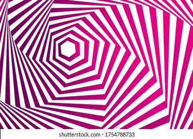 Abstract line pentagon background. Pentagon line background