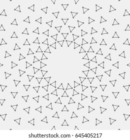 Abstract line with point background. Modern geometric pattern. Business network illustration. Vector cell design. Technology pattern.