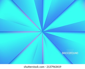el fondo del tema del prisma de línea abstracto con reflexión sobre el azul gradiente se puede utilizar para la tecnología de etiqueta de producto paquete presentación de la página web plantilla salvapantallas eps vectoriales