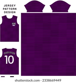 Abstract line purple concept vector jersey pattern template for printing or sublimation sports uniforms football volleyball basketball e-sports cycling and fishing Free Vector.