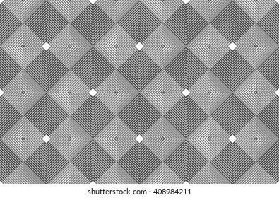 abstract line rectangle tile seamless pattern background vector