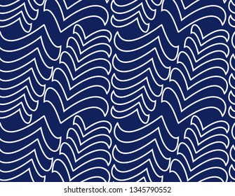 Abstract line seamless pattern vector