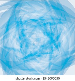 abstract line shape blue background 
