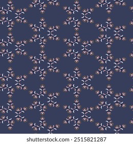 motif géométrique de fleurs en forme de ligne d'Abstrait. Style oriental floral tuile moderne lux tissu design textile swatch homme chemise partout imprimer bloc