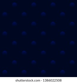 Abstract line shape geometric motif elegant polka dot blots pattern small circle background monochrome blue ornament. Modern fabric design textile swatch ladies dress, man shirt all over print block.