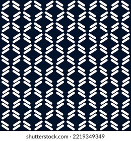 Abstract line shape geometric motif elegant pattern continuous background. Modern fabric design textile swatch ladies dress, man shirt all over print block. High resolution image, digital illustration