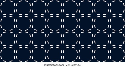 Abstract line shape geometric motif basic pattern continuous background. Modern fabric design textile swatch ladies dress, men's shirt all over print block. High resolution image, digital illustration