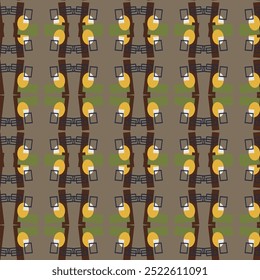 Plano de fundo contínuo de padrão básico geométrico de forma de linha abstrata. Oriental estilo azulejo moderno lux tecido design têxtil swatch. 