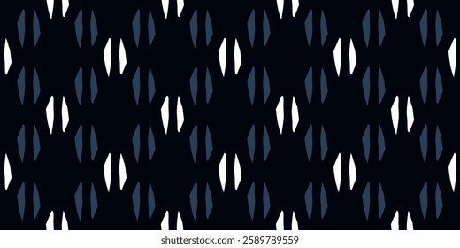 Abstract line shape geometric pattern elegant diamond continuous background. Modern fabric design textile swatch ladies dress, man shirt allover print block. High resolution image digital illustration