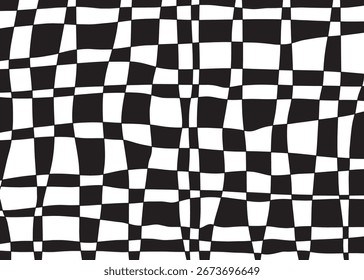 Fondo de patrón de arte de Formas de línea Abstractas. Fondo de arte de Ilustración vectorial
