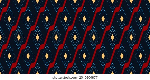 Abstract line shapes common geometric motif pattern continuous minimal background. Modern lux fabric design textile swatch, bandana, silk scarf, ladies dress, man shirt, swimwear all over print block.