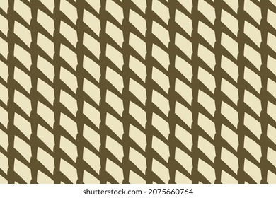 Abstract line shapes elegant geometric motif cracked pattern continuous gold back ground. Modern fabric design textile swatch all over print block. Vector graphic monochrome geometrical backdrop.