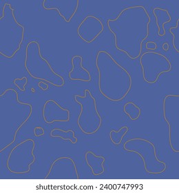 Abstract line shapes seamless pattern.