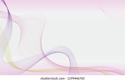 Abstract Line Style Background - Vector