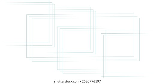 Abstract line technology transparent background.