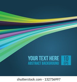 Abstract line vector background