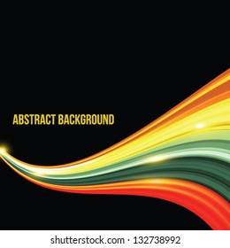 Abstract line vector background