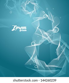 abstract line vector background