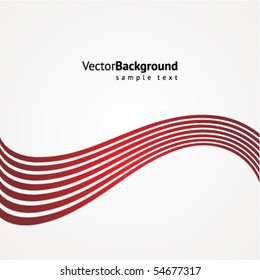 Fondo del vector de línea abstracta