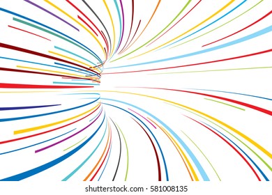 Abstract line vector background