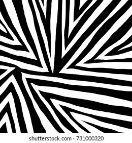 abstract line vector hand drawn