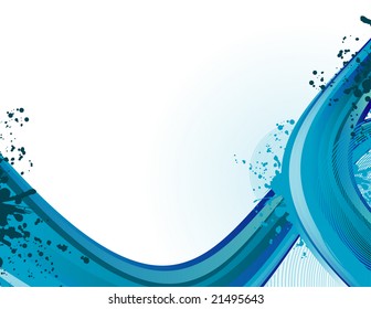 abstract line vector illustration