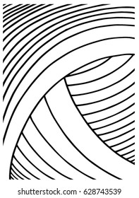 abstract line vector pattern