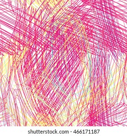 Abstract line vector seamless pattern. Chaotic lines background Use it for pattern fills, desktop wallpaper, surface texture, web page background, textile